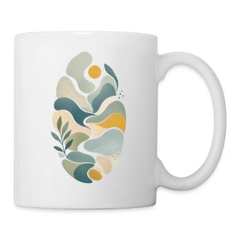 Horizon d’Or - Mug blanc - blanc - Droite