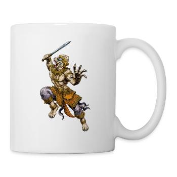 Hanuman - Ramakien - Tasse - Weiß - Rechts