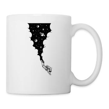 Motorcyclist Brain Vintage - Mug - white - Right