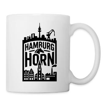 Hamburg Horn - Tasse - Weiß - Rechts