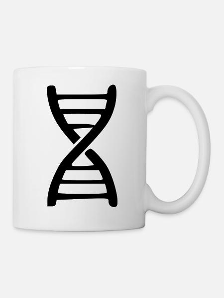 DNA Gen Forschung Geschenk - Tasse - Weiß