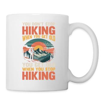 Randonnée sur sentier de montagne Randonnée en plein air Braconnage - Mug blanc - blanc - Droite