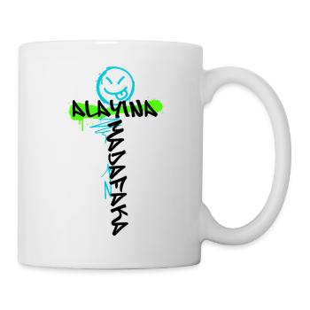 MADAFAKA - Mug blanc - blanc - Droite