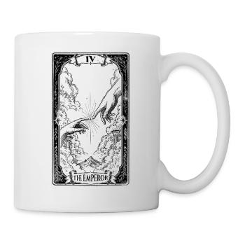 The Emperor – The Creation of Adam Tarot Card - Mug - white - Right