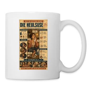Die Heulsuse – Tränenreich und dramatisch - Tasse - Weiß - Rechts