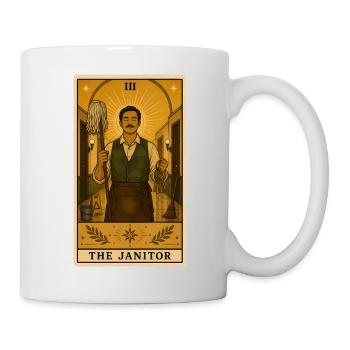 Gardien | Key Mop Tarot - Mug blanc - blanc - Droite
