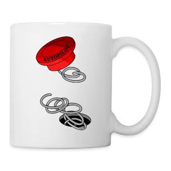 AUTOPILOT OFF - Mug - white - Right