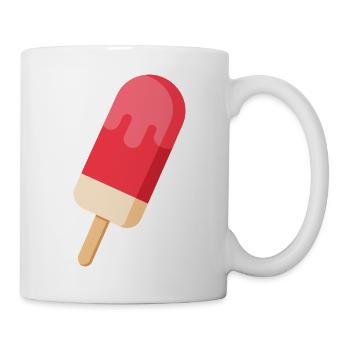Eis am Stiel am Stiel - Tasse - Weiß - Rechts