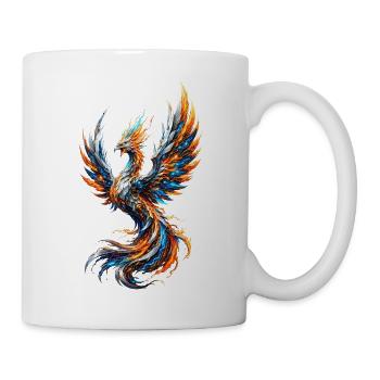 Blazing Electric Phoenix - Mug - white - Right