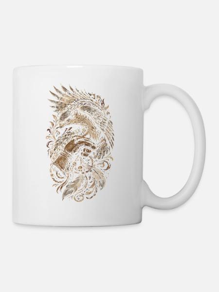 Falknerei Falkner - Tasse - Weiß