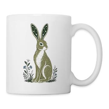 Celestial Hare Constellation Ears - Mug - white - Right