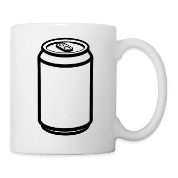 Soda can - Mug - white - Right