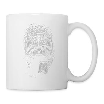 Manul - Tasse - Weiß - Rechts