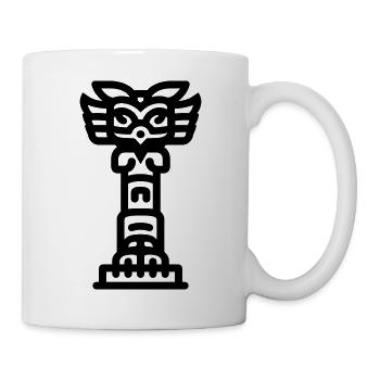 Totem - Tasse - Weiß - Rechts