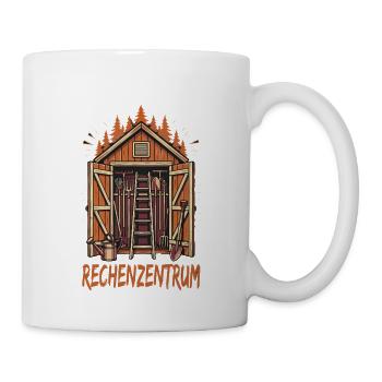 Leiter vom Rechenzentrum - Tasse - Weiß - Rechts