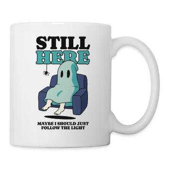 Buh Gespenst - Tasse - Weiß - Rechts