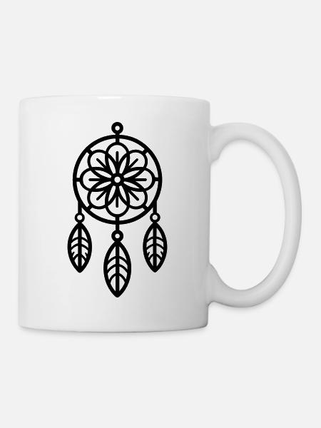 Traumfänger - Tasse - Weiß