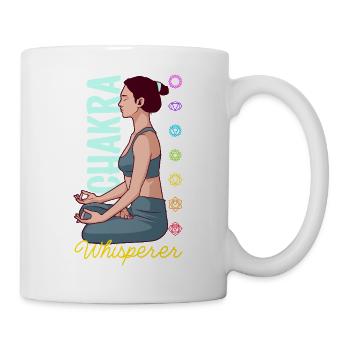 Chakra Flüsterer - Energie in Harmonie - Tasse - Weiß - Rechts