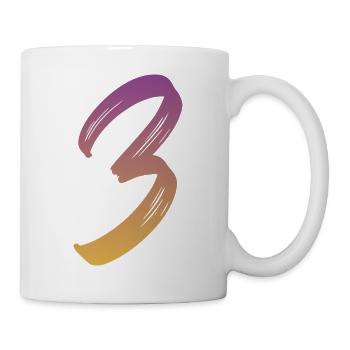 3 - Tasse - Weiß - Rechts