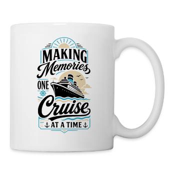 Making Memories One Cruise at a Time - Tasse - Weiß - Rechts