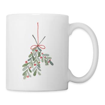 Mistelzweig - Tasse - Weiß - Rechts