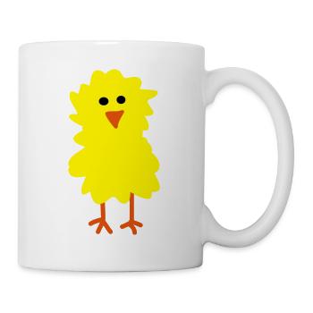 Poussin - Mug blanc - blanc - Droite