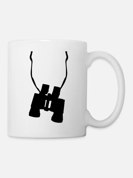 fernglas - Tasse - Weiß