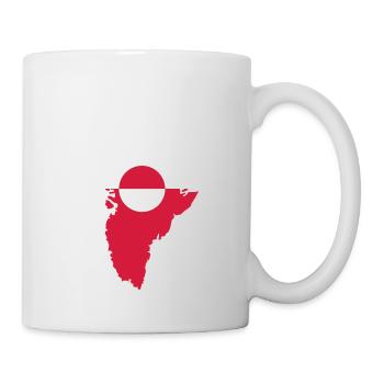 Groenland - Mug blanc - blanc - Droite
