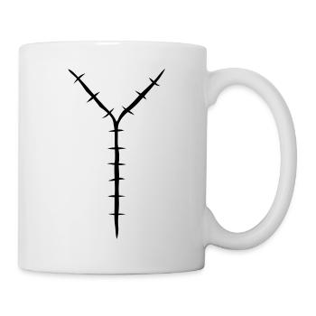 autopsy_scar - Mug blanc - blanc - Droite
