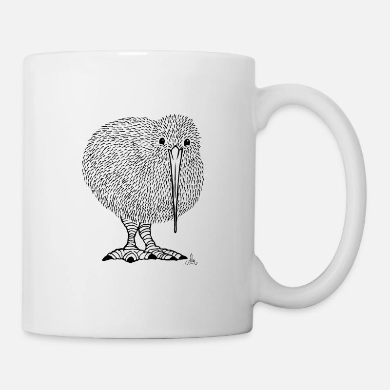 Kiwi - Tasse - Weiß