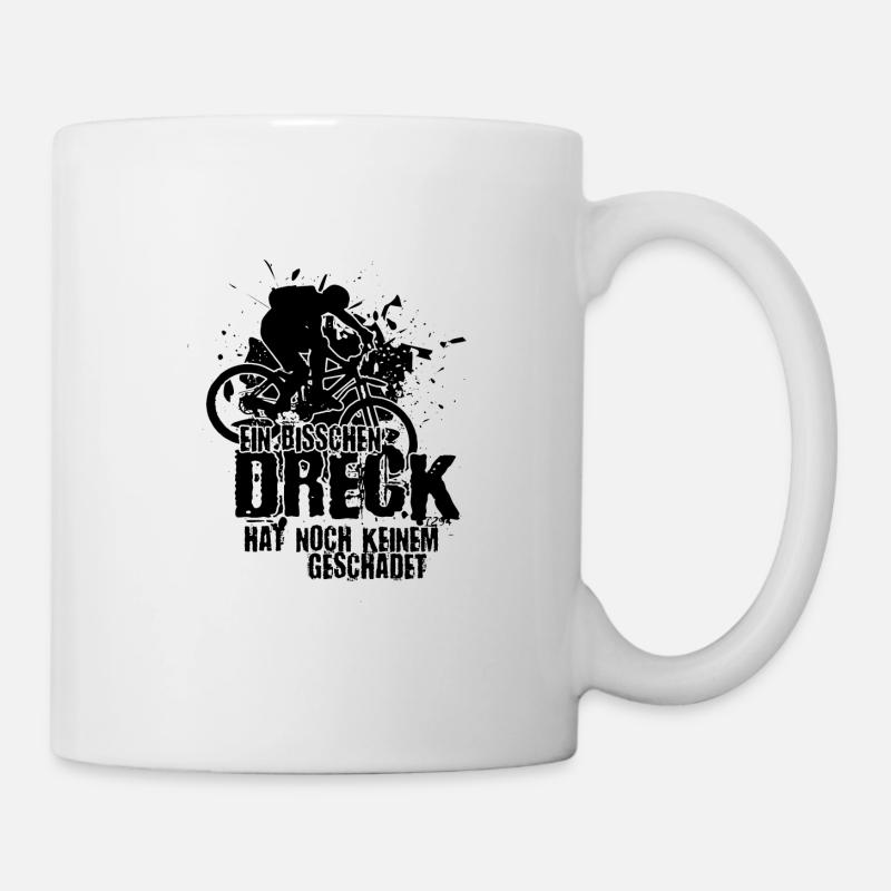 Un peu de terre n'a jamais tué personne - Mug blanc - blanc