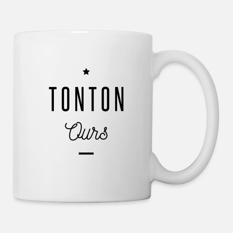 TONTON OURS - Mug blanc - blanc