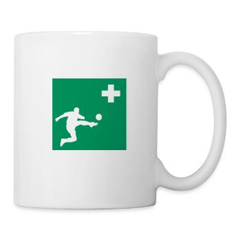 Soccer First Aid Soccer Sports Doctor - Mug - white - Right