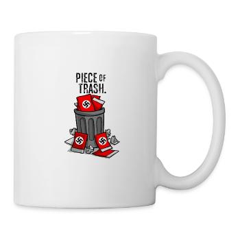 Anti Nazi - Mug blanc - blanc - Droite