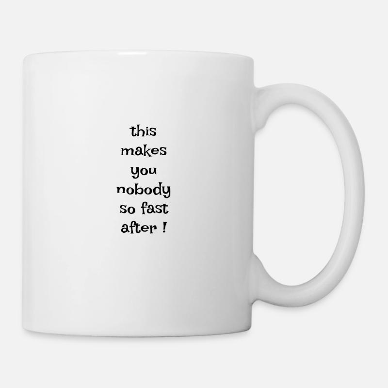 Denglisch Das macht Dir keiner so schnell nach - Tasse - Weiß