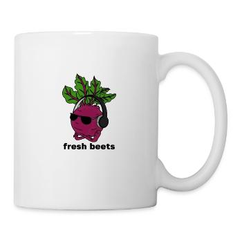 fresh beets funny shirt - Mug - white - Right