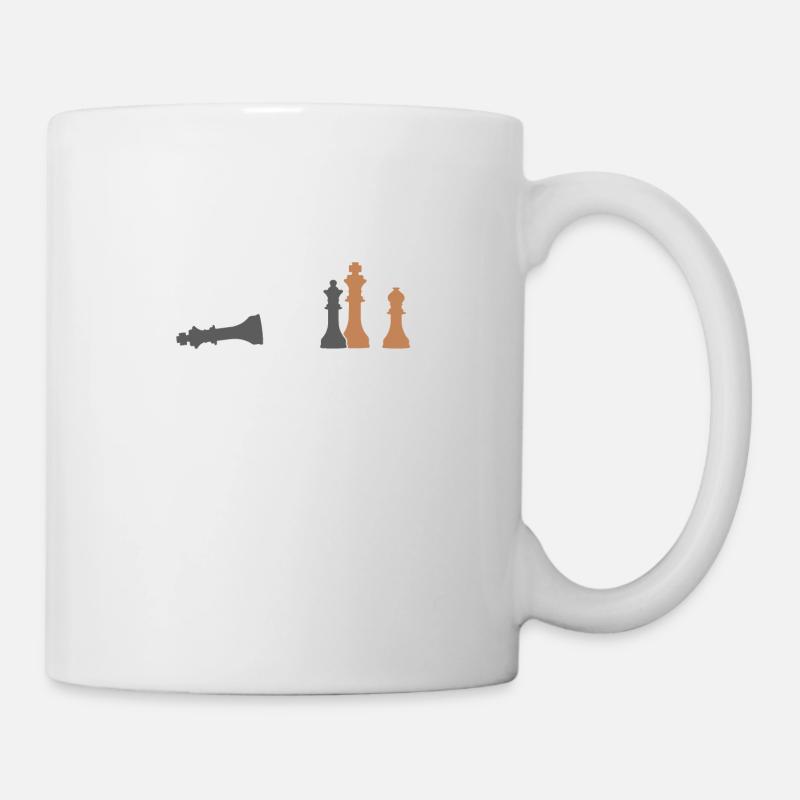 échecs - Mug blanc - blanc
