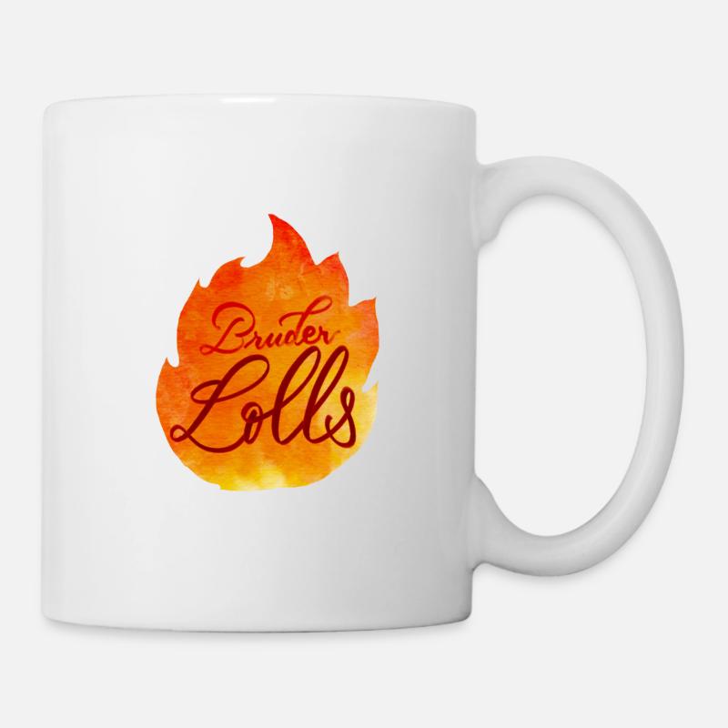 Bruder Lolls - Tasse - Weiß