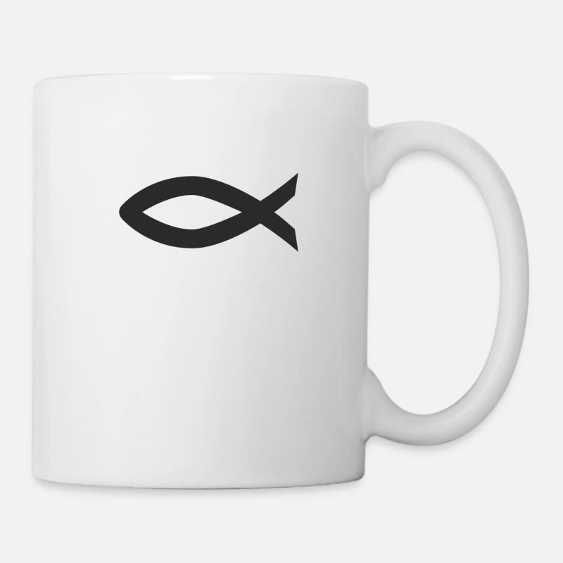 Fisch - Tasse - Weiß
