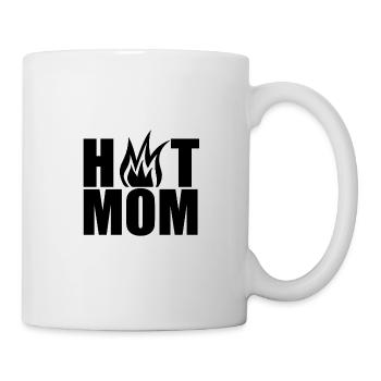 Hot Mom - Mug - white - Right