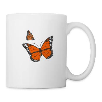 Monarch butterfly - Mug - white - Right
