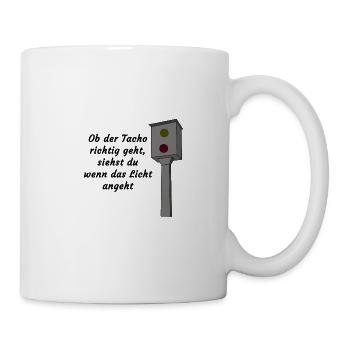 Speed camera black - Mug - white - Right