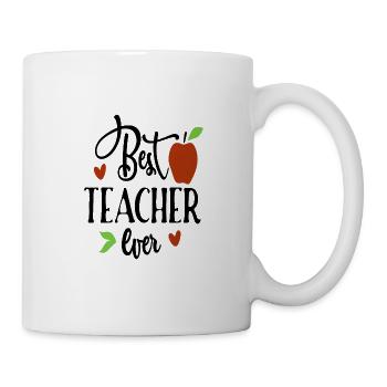 MEILLEUR PROFESSEUR / PROFESSEUR - Mug blanc - blanc - Droite
