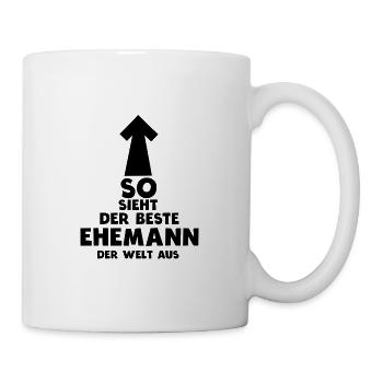Best Husband of the World Gift Mens Gift - Mug - white - Right