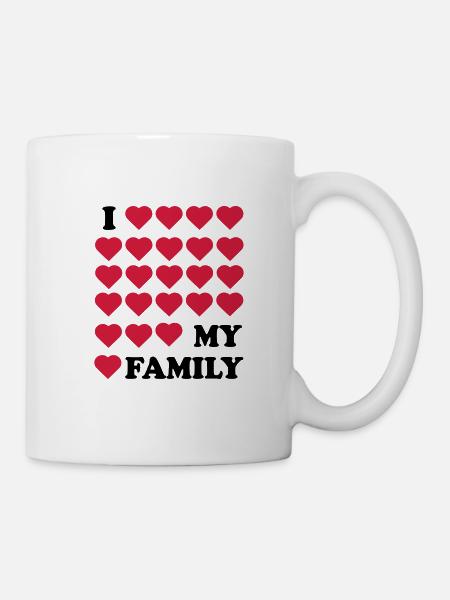 Famille - Mug blanc - blanc