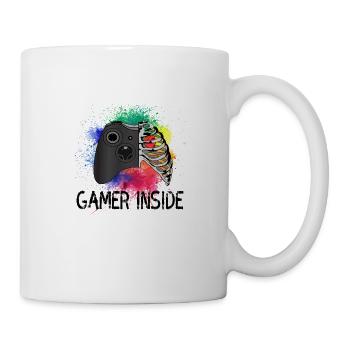 Gamer Zocker Jeux PC Zocken Controller PC - Mug blanc - blanc - Droite