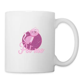 Chats Baisers - Mug blanc - blanc - Droite