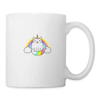 Unicorn Cat Rainbow - Mug - white - Right