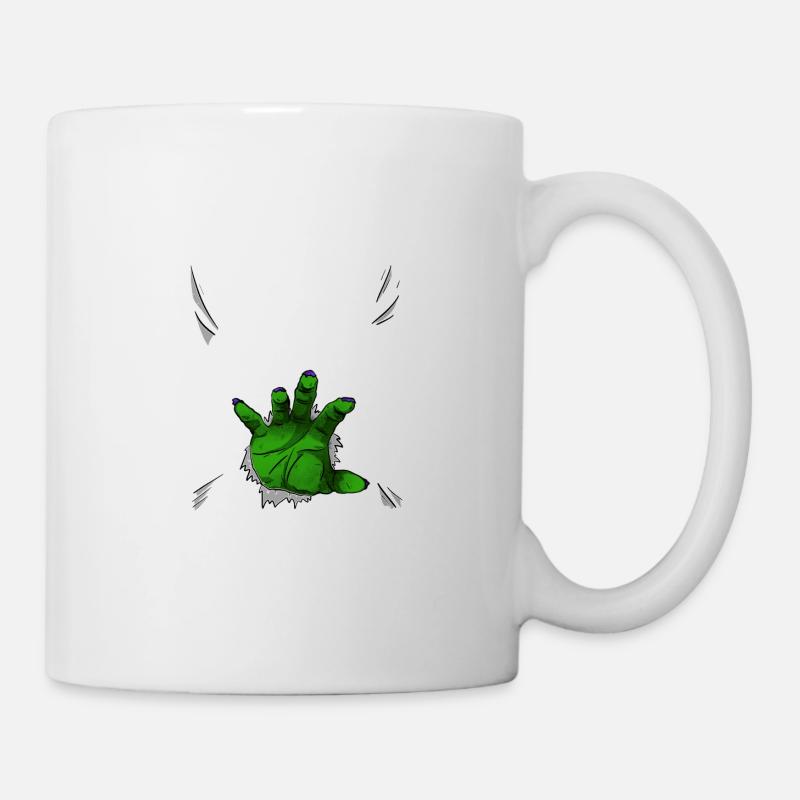 Main Hulk - Mug blanc - blanc