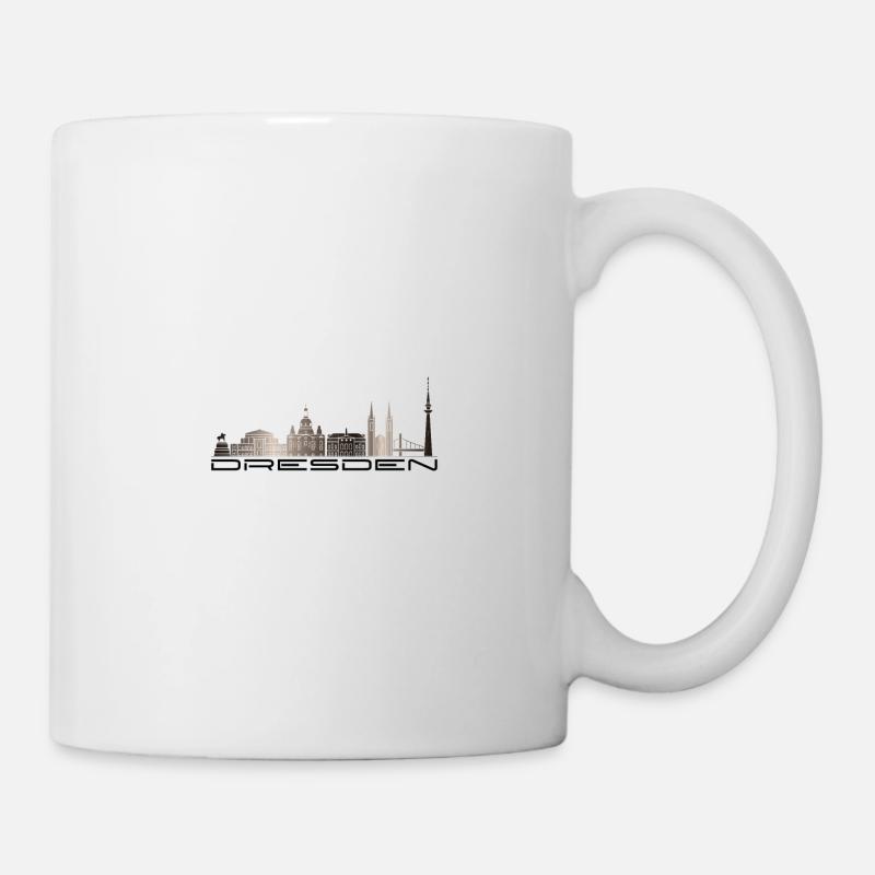 Dresden - Tasse - Weiß